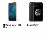 إيه الفرق.. أبرز الاختلافات بين هاتفى Moto G5S Plus وXiaomi Mi 5X‎