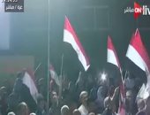  قرآن وأغانى وطنية فى مسيرة أهل غزة للتضامن مع مصر ضد الإرهاب