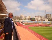  وزير الرياضة يحضر نهائى البطولة العربية باستاد الإسكندرية 