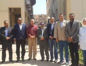 بالصور.. قائمة أبوفريخة تزور طنطا قبل انتخابات اتحاد السلة