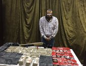 "مكافحة المخدرات" تضبط عاطلا قبل ترويجه 7 كيلو و600 كيس فودو بالشرابية