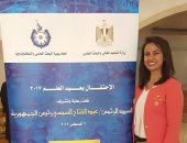 ماريان عازر خلال مشاركتها بـ"عيد العلم: تكريم الأوائل محفز للأجيال المقبلة