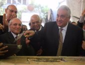 بالصور.. سامح عاشور للمحامين: وضع حجر أساس المقر الجديد حدث تاريخى وإنجاز للنقابة