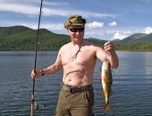 بالفيديو.. الرئيس الروسى فلاديمير بوتين فى رحلة صيد فى سيبيريا