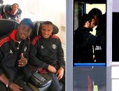 بالصور.. مانشستر يونايتد يطير إلى مقدونيا لمواجهة ريال مدريد غداً