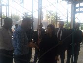وزيرة الاستثمار تتفقد المنشآت الجديدة فى مجمع الاستثمار بمدينة نصر