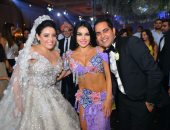 بالصور .. ألا كوشنير والفرقة السورية وأحمد عصام يشعلون زفاف "سامر" و"تاتيانا" 