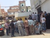 بالصور.. الطب الشرعى يصل مستشفى قويسنا لتشريح جثمان شهيدى شرطة المنوفية