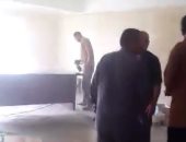 بالصور.. دهانات وتشطيبات داخل مستشفى الجامعة بالزقازيق تثير غضب المرضى