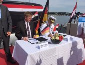 توقيع برتوكول تعاون بين القوات البحرية وشركة تيسن كروب 
