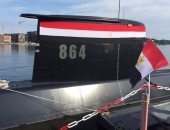  إنزال العلم الألمانى من الغواصة "تايب 42" ورفع العلم المصرى 