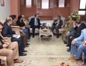 محافظ بنى سويف يستقبل لجنة الإدارة المحلية بمجلس النواب