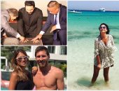 يوميات النجوم على السوشيال ميديا.. تامر حسنى ينشر فيديو مع "بصمته الأسمنتية" فى هوليوود.. وزوجته تعلق: أنا أكثر المحظوظين فى العالم.. إليسا تستمتع بوقتها على البحر فى الجونة.. وميسى ينشر صورة مع زوجته