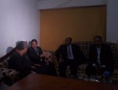 محافظ الغربية يقدم واجب العزاء لأسر 3 أمناء شرطة