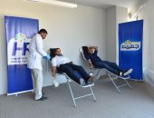 موظفو جهينه يشاركون فى حملة التبرع بالدم لأطفال مرضى أنيميا البحر المتوسط