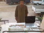 قوات أمن السويس تتمكن من ضبط المتهمين بسرقة خزينة معرض بالمحافظة