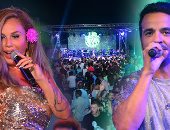لويس فونسى ونيكول سابا يشعلان حفل الساحل الشمالى بحضور المشاهير  