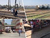 السكة الحديد: سيارة نقل اقتحمت مزلقان المنيا.. وخفير المنفذ منع كارثة