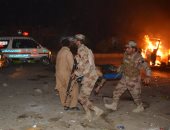 مقتل وإصابة 29 شخصا جراء تفجير انتحارى استهدف سيارة شرطة فى باكستان