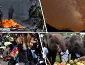 حصاد العالم فى صور..أول ظهور لحركة النجوم بمجرة درب التبانة فى إسبانبا.. إصابة العشرات فى حادث دهس بولاية فيرجينيا الأمريكية.. مقتل 15 شخصا فى انفجار بباكستان.. مقتل 9 أشخاص مع احتدام الاشتباكات بكينيا