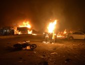 إصابة 5 أشخاص فى انفجار عبوة ناسفة شمالى العاصمة العراقية بغداد