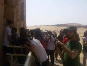 منطقة تونا الجبل الأثرية فى المنيا تستقبل 161 سائحًا من 4 دول
