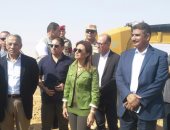 وزيرة الاستثمار ومحافظ شمال سيناء يتفقدان مشروعات تنموية بالمحافظة