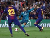 طرد رونالدو فى كلاسيكو الأرض بعد دقيقة من هدفه أمام برشلونة
