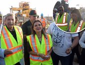 بالفيديو والصور.. وزيرة الاستثمار والتعاون الدولى من الإسماعيلية: تنفيذ 70% من مشروع سحارة مصرف المحسمة أسفل قناتى السويس.. والمشروع يساهم فى زراعة مايقرب من 50 ألف فدان شرق قناة السويس