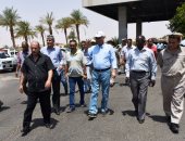 محافظ أسوان يتفقد مطار أبو سمبل الدولى