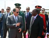 بدء المؤتمر الصحفى للرئيس عبد الفتاح السيسي ورئيس رواندا بول كاجامى