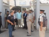 مدير أمن البحيرة يتفقد المنشآت الشرطية بمركزى المحمودية والرحمانية 