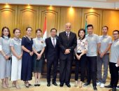 محافظ القليوبية يلتقى رابطة رجال الأعمال المصريين بالصين 