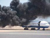 بالصور.. مطار الغردقة الدولى ينظم تجربة طوارئ متسعة للسيطرة على حريق بطائرة