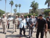 مساعد وزير الداخلية لوسط الدلتا يتفقد مركز شرطة المحلة و قوات الأمن