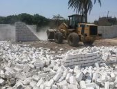 بالصور.. محافظة سوهاج: تزيل 16حالة تعد على أراضى أملاك الدولة بالمراغة