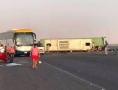 سكرتير عام محافظة السويس ومسئولى الصحة يتابعون حالة مصابى حادث السخنة