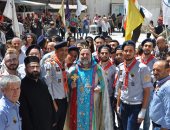 بالصور.. المسيحيون الإرثوذكس بسوريا يحتفلون بتنصيب أسقف الحسكة الجديد