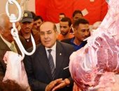 محافظ سوهاج : توزيع 15 عجل سودانى بسعر 85 جنيه للكيلو بمراكز المحافظة 