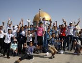 بالصور.. 91 طفلا من غزة يصلون بالقدس للمرة الأولى ضمن برنامج للأمم المتحدة