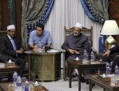 بالفيديو.. رئيس الصومال يصل مشيخة الأزهر للقاء الإمام الأكبر 
