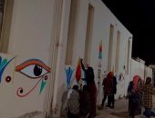 طلاب جامعة أسوان يدشنون مبادرة لتجميل مدينة أبوسمبل السياحية 