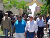 بالصور.. جولة تفقدية لمحافظ بورسعيد فى حديقة فريال قبل تطويرها