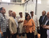 بالصور.. نائب وزير الزراعة ومحافظ بورسعيد يفتتحان مجزرًا بمنطقة القابوطى