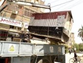 محافظ سوهاج :نقل كشك كهرباء مستشفى طهطا لإعاقته حركة الطريق