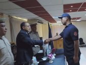بالصور.. مدير أمن كفر الشيخ يكرم رجال الشرطة المتميزين