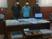 الأموال العامة تضبط عصابة تزور الشيكات البنكية استولت على 1.8 مليون جنيه