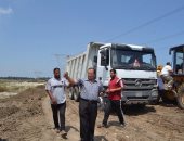  مساعد محافظ كفر الشيخ يتابع الأعمال الجارية بموقع مصنع الرمال السوداء ببلطيم 