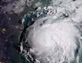 بالصور.. الأقمار الاصطناعية ترصد وصول الإعصار "هارفى" إلى ساحل تكساس