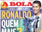 كريستيانو رونالدو "ملك أوروبا" فى عيون صحافة العالم 